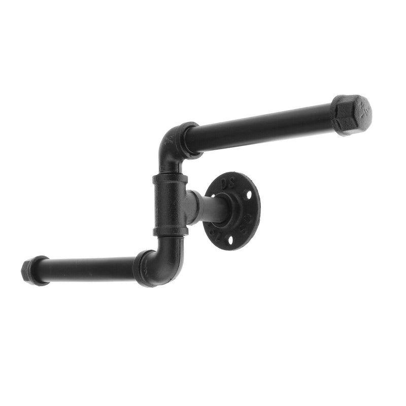 Toilet Paper Holder Matte Black, Toilet Tissue Roll Holders Dispenser Hangers