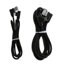2x Winding Micro USB Charging & Data Cable For Android Devices 1m + 2m