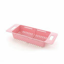 Adjustable Bath Tub Shower Kids Toys Storage Basket Organizer Retractable B
