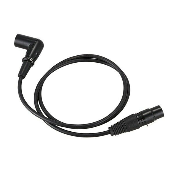 Right Angle Male to Female XLR Cable, Microphone Cord, DMX Signal Wire Cord