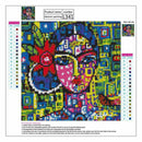 5D DIY Full Drill Diamond Painting Abstract Beauty Cross Stitch Embroidery