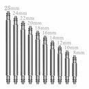 180pcs 8-25mm Stainless Steel Watch Band Strap Spring Bar Link Pins Remover