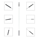 Trombone Steel Cleaning Rod Stick Plastic Handle Brass Instrument Accessory