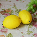 4 pcs Large Artificial Lemons Fruit