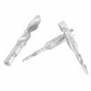 6pcs Metric Thread M3-M10 Titanium Coated Drill HSS and Tap Bits 1/4" Hex Shank