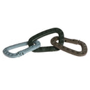 2x Plastic Carabiner D-Ring Key Chain Clip Hook Outdoor Camping Buckle Snap- OZ