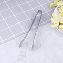 Food Stainless Steel Sugar tongs With Teeth Tea Coffee Cubes Ice Cube Clip JR