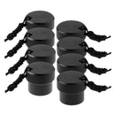 8x Plastic Dive DIN First Stage Threaded Dust Plug Protector Accessories Kit