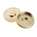 4x Golden Cylinder Lower Cover Caps for French Horn Intruments DIY Accs