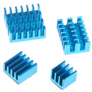 4pcs Aluminum Heatsink Radiator Cooler Kits for Raspberry Pi %o