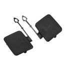 2 Pcs Left Right Rear Bumper Tow Hook Cover Cap 51127158448 51127158 447 fo