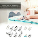 11pcs/set Presser Foot Feet Home Sewing Machine Accessories G7F9