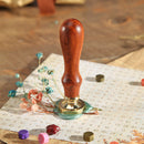 Retro Wax Seal Stamp Happy Birthday DIY Wedding Invitation Sealing Wax (01) A