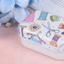 Sewing mini tin box Sealed jar packing boxes jewelry candy box small storage ME