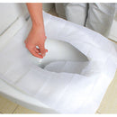 New disposable toilet seat covers 10pcs flushable hygienic paper travel pack LJA