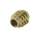 30pcs M6x13mm Zinc Plated Hex Socket Screw in Thread Insert Nut