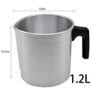 Crafts Wax Melting/Pouring Pitcher Jug - Stainless Steel Pot for Candle Making