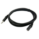 10ft 3.5mm 1/8" Stereo Audio Aux Headphone Cable Extension Cord Male to Fem