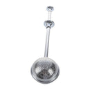 Strainer / infuser / tea spoon shaped ball style push