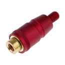 Fishing Landing Net Connector Head Screw Net Rod Quick Release Adapter Red