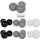 New 100Pcs Eco-Friendly Plastic Ball Soft Ocean Balls Baby Swimming Pool Pi