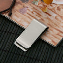 Metal Stainless Steel Money Clip Holder Cash Clamp Collar Clip Card Folder