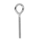 2Pcs Heavy Duty 304 Stainless Steel Eye Bolt Welded Eye Size M5, M6