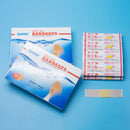 50Pcs/Box Waterproof Medical Adhesive Wound Dressing Band Aid Bandage BAgY Ew