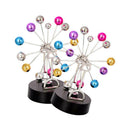 Ferris Wheel Steel Balance Balls Physics Pendulum Timeless Swing Office  RLP