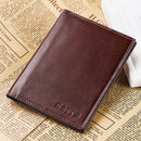 Leather Portable Travel Passport ID Card Cover Holder Case Protector Organizer