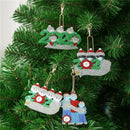 4x DIY Keychain Diamond Painting 2020 Christmas Keyring Pendant Snowman-shaped