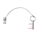 4pcs 316 Stainless Boat Top Quick Release Ball Spring Pin with For Marine Boat