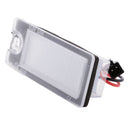 1 Pair 12V 18LED Super Bright 6000K License Number Plate Light Lamp For Volvo