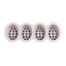4 Cavity Massage Bar Silicone Mold DIY Fondant Chocolate Soap Mouss Mould TrayME