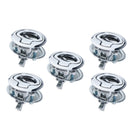 5Pcs Marine Boat Stainless Steel 1.5" Flush Pull Locker Hatch Latch Lift Handle