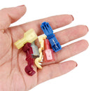 60pcs T-Tap/Male Female Insulated Wire Quick Splice Terminal Connectors  lj