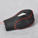 New Real Leather Gear Shift Knob Cover fit for Ford Focus 3 Kuga Escape 2013 Hf