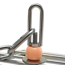 Pet Bird Parrot Squirrel Bold Stainless Steel Food Hanging Cage Foraging To