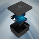 Bluetooth 5.0 Smart Button Pusher for Garage Wall Switch App Timer Black A