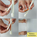 8Pcs Set Long Pole Electronic Emulation Candles LED Flameless Candles with