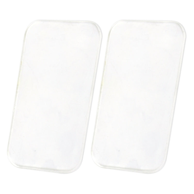 4pcs Clear Silicone Eyelash Extension Stand Pallet Pad Eye Lash Tray Holder Tool