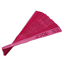 Bamboo Fan Patterned Dragonfly Ajoure Pocket Fan Gift Decoration (D)