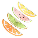 4 Pcs Wooden Fruit Ruler Cute 15Cm Measuring Straight Rulers Drawing Tool P