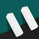10 x White Acrylic Nail Art Tips Buffer Buffing Sanding Block Files Manicur