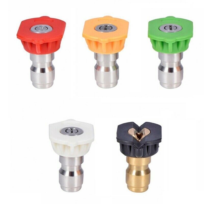 Power Pressure Washer Spray Nozzle Tips and  Connect Pivot Adapter Cou X2T2