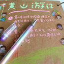 6 Color Creative Highlighters Gel Pen School Office Supplies Stationery 1PC