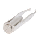 LED Light Stainless Steel Eyebrow Clamps Tweezers Hair Removal Make-up Tool A
