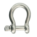 316 Stainless Steel D Bow Shackle Pin Joint Connect Anchor Buckle, 3/4inch