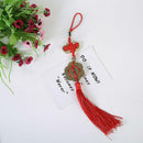 Copper Coins Red Chinese Knot Wealth Success Lucky Car Home Ornaments Decor
