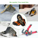 Anti-Slip Ice Gripper 18 Teeth Welding Chain Stainless Steel Crampons Ice ClN1N6